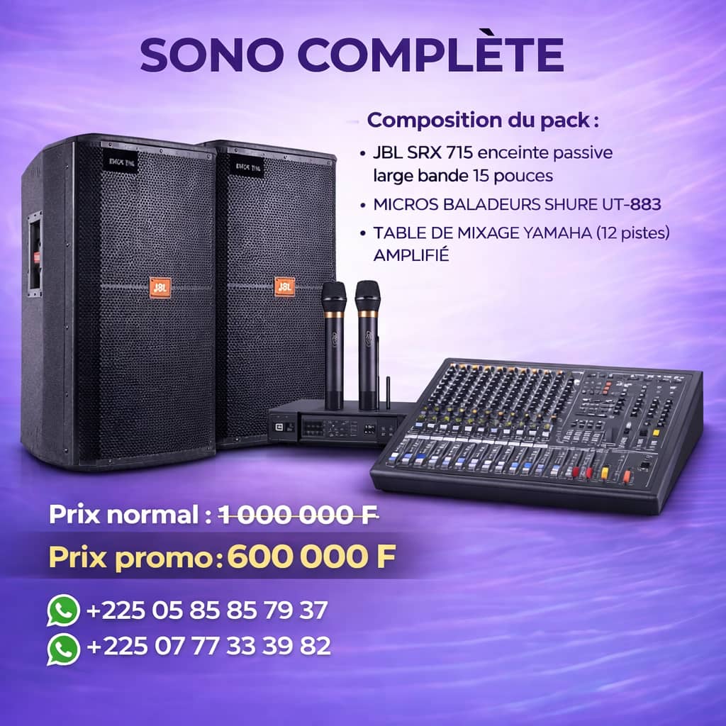Promotion Pack Sono DEC